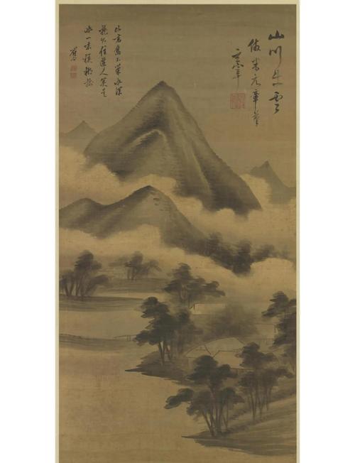 仿米芾云山图